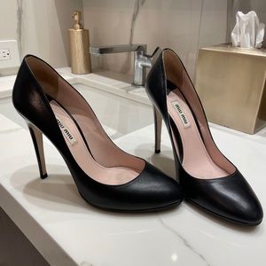 Miu Miu leather pumps